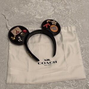 Coach X Disney World Headband Ears🖤PRICE FIRM